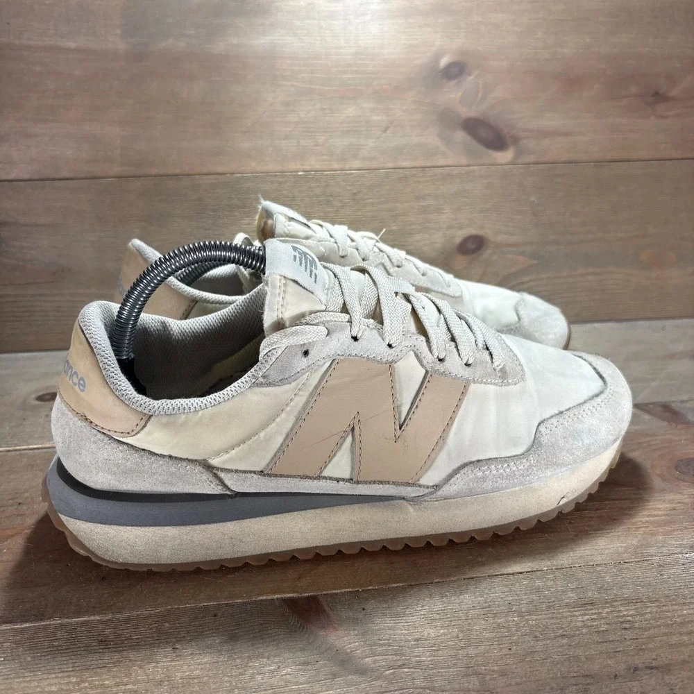 New Balance 237 Mens size 9 shoes Ivory Suede Turtledove Incense sneakers